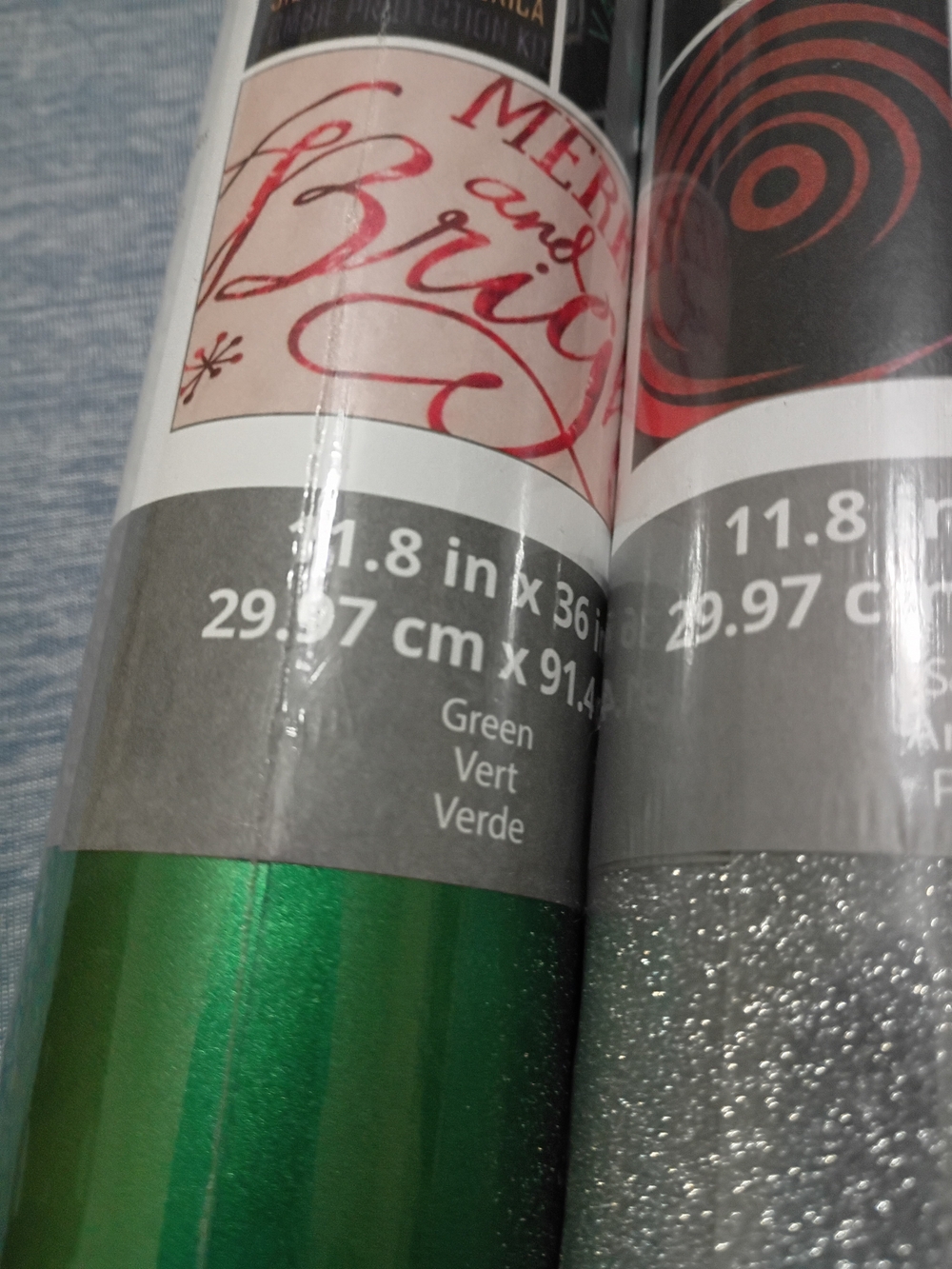 Heat Transfer Vinyl Bundle — Green, Silver, Sun Yellow - Picture 4 of 7